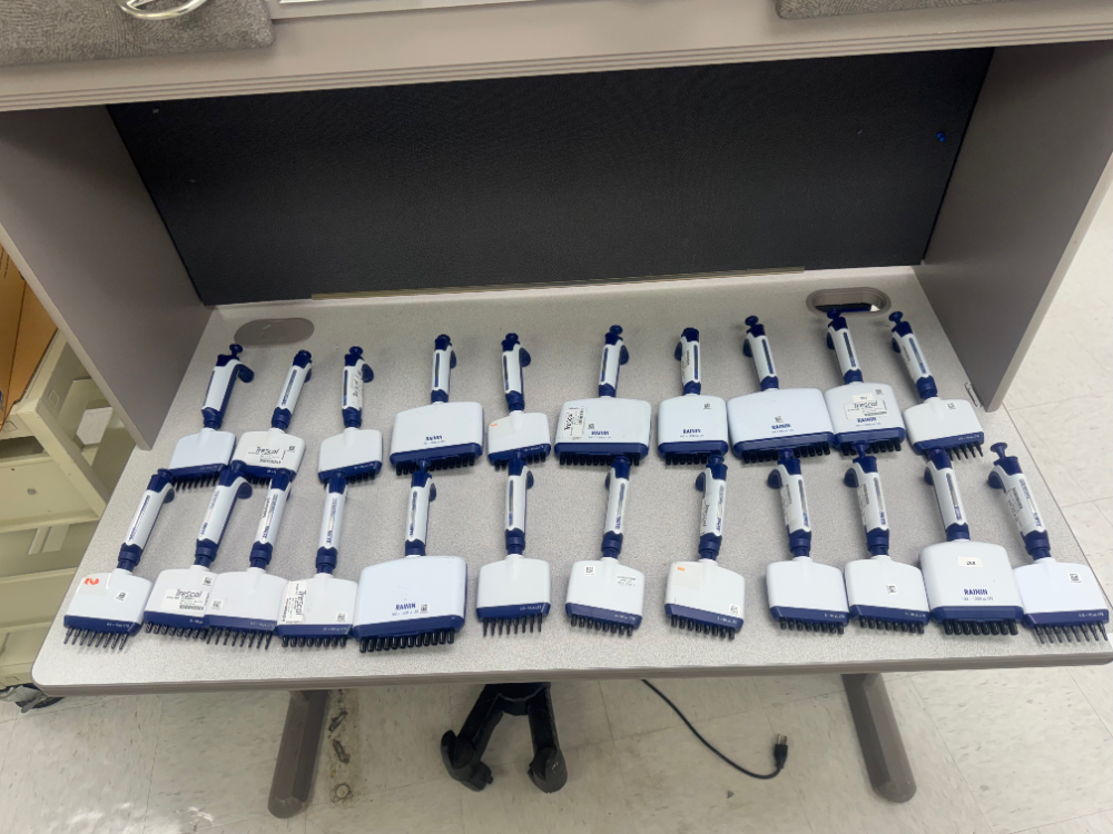 Image of Rainin Pipet-Lite XLS Multichannel PIpettes